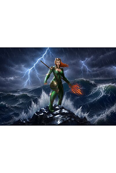 OEM Poster Mera Născută pentru a fi un războinic al oceanului, 61x90 cm, post...
