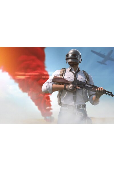 OEM Poster PUBG Omul cu cască se întoarce, 61x90 cm, poster5003