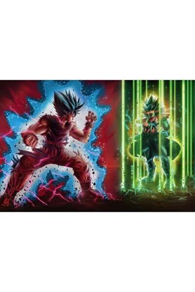 OEM Poster Goku Vs Broly Transformare Legendară, 61x90 cm, poster4752