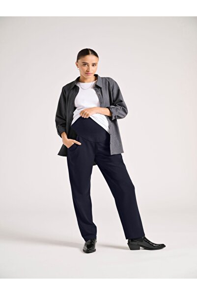 ONLY MATERNITY Hose mit weitem Beinschnitt OLMSANIA Normal geschnitten Hose m...