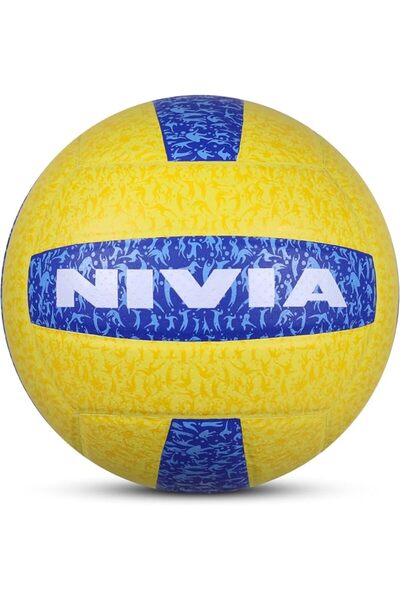 Nivia G 20-20 Volleyball (Yellow/Blue)