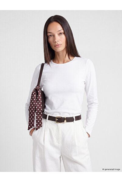 LC Waikiki Two Mt Shop Quality Lcw Everyday White Combed Cotton Plain Tight &...