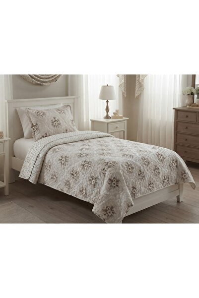Madame Asel Home Pique Bedspread Quilted Double and Single Size 100% Cotton M...