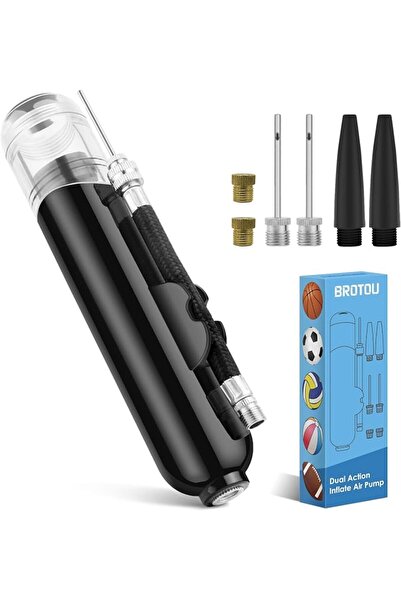 GENERAL Air Blaster by Proto Manual Air Pump with 3 Needles and 2 Nozzles, 2 ...