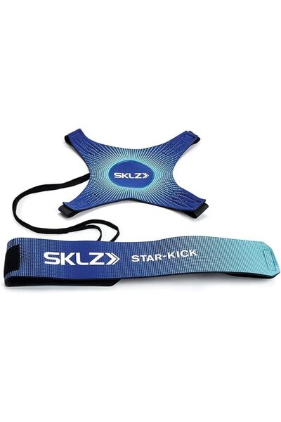 SKLZ Star-Kick Hands-Free Adjustable Solo Soccer Trainer - Fits Ball Sizes 3,...