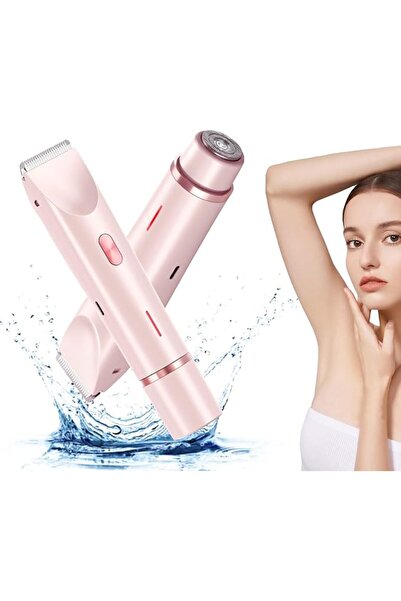AZONEE 2 in 1 Electric Lady Shaver for Women, Painless Womens Razor Bikini Tr...