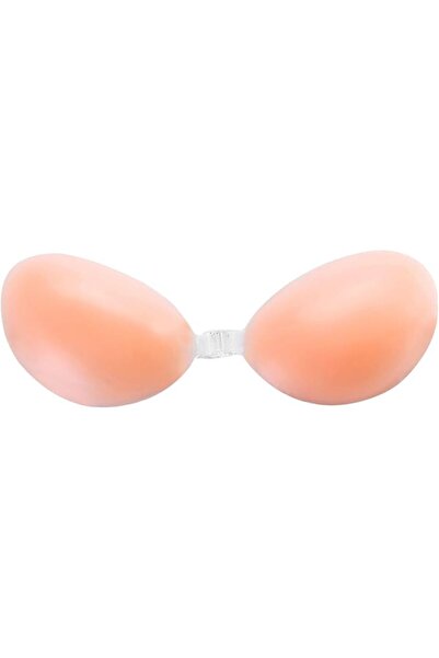 Dress Cici Silicone Sticky On Bra, Classic Oval Shape Self-Adhesive Bra With ...