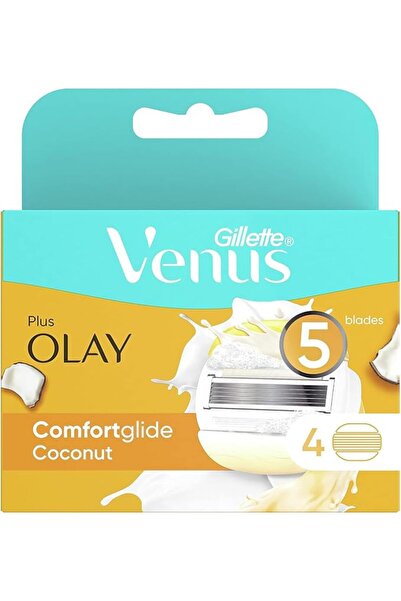 Gillette Venus & Olay Comfortglide Women's Razor Blade Refills, 4 Count