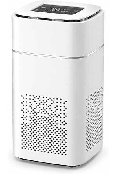 Wemart Compact Air Purifier with PM2.5 Indicator, 3-Stage HEPA Filter, UV-C L...