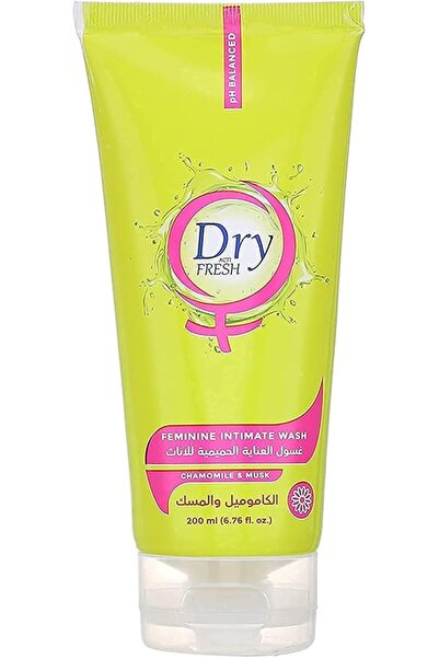 Drycase Dry Fresh Intimate Feminine Wash Gel, Chamomile & Musk, 200 ml