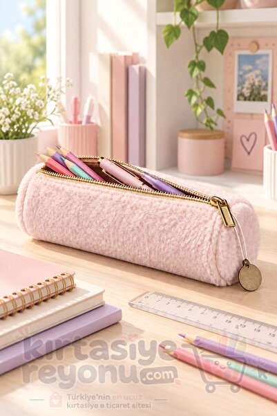 Kids Like Premium Tek Gözlü Peluş Kalemlik