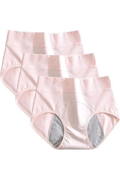Dress Cici Comfortable and Reusable High Waisted Period Underwear for Women, ...