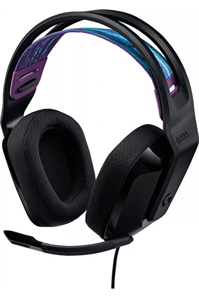 logitech Casti gaming G335 Multiplatform Jack 3.5mm Negru 981-000978