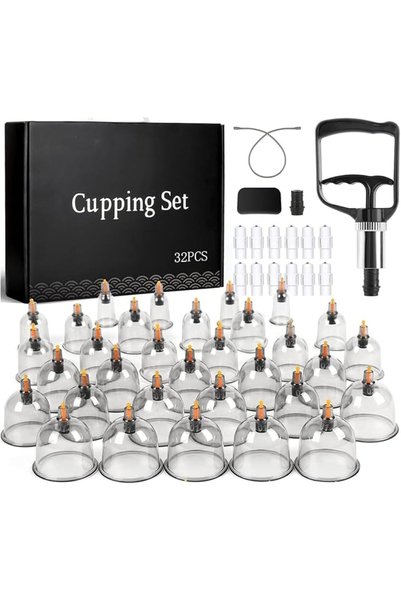 OASISGALORE Cupping Therapy Sets Massage Back, Physical Chinese Therapy Cuppi...
