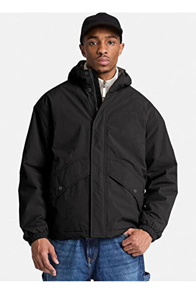 Timberland Siyah Erkek Kapüşonlu Mont TBC0YH6V0011 WEATHERLINE Waterproof