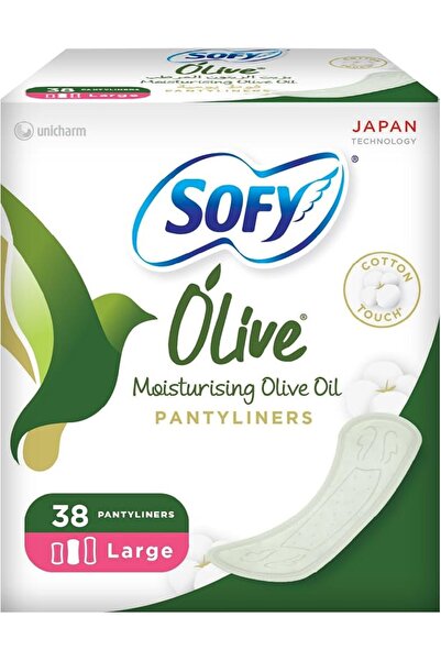 sofy Olive Daily Panty Liner, 175 mm, Large, Pack 38 Panty Liners