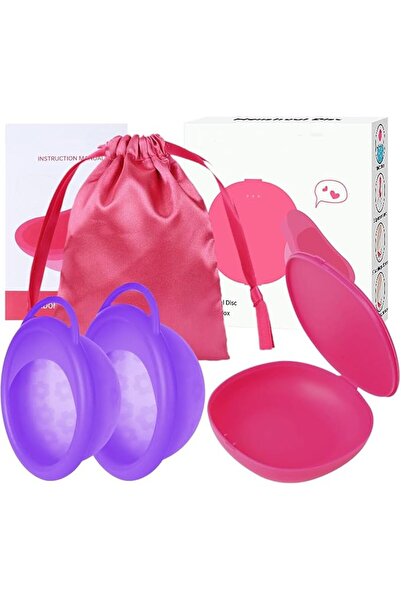 KASTWAVE Reusable Menstrual Discs, Leak-Proof Period Cup, Sustainable Alterna...