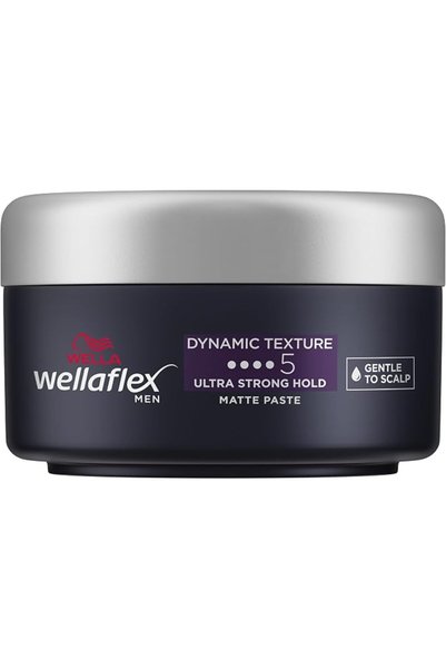 wellaflex معجون ويلا للرجال - ملمس فوري، غير لزج، لطيف على فروة الرأس، عبوة ق...