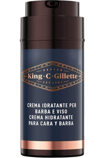 King C. Gillette كريم مرطب للعناية باللحية 100 مل