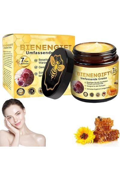 Oshima Tsubaki Bee Venom Skin Care Cream, Face Moisturizer for Men & Women, S...