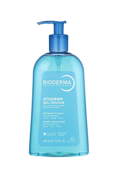 Bioderma Atoderm Gentle Shower Gel, Soap-Free Daily Cleanser for Sensitive Dr...
