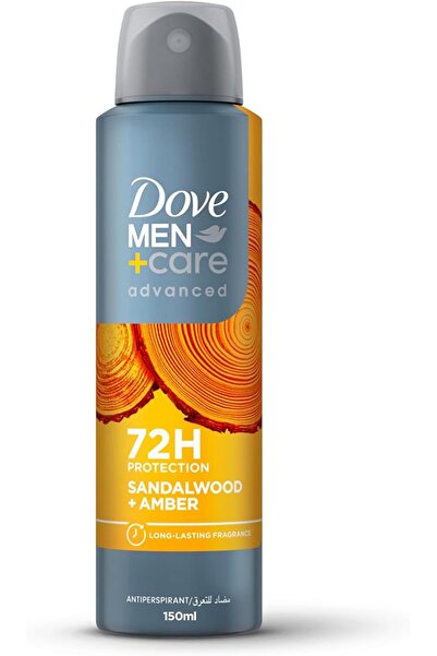 DOVE MEN + CARE DOVE MEN+CARE Antiperspirant Deodorant Spray, Sandalwood & Am...