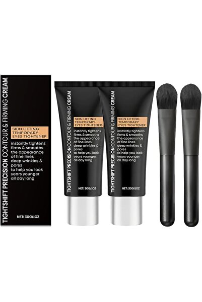 ALMEKAQUZ 2pcs Eye Tightening Serum with Brush, Eye Cream Instant Feeling Lif...