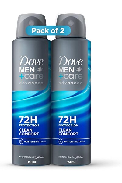 DOVE MEN + CARE DOVE MEN+CARE Antiperspirant Deodorant Spray, Clean Comfort, ...