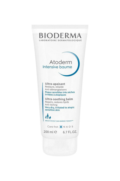 Bioderma بلسم أتوديرم المكثف، مهدئ ومغذي للوجه والجسم، يخفف الحكة - 200 مل