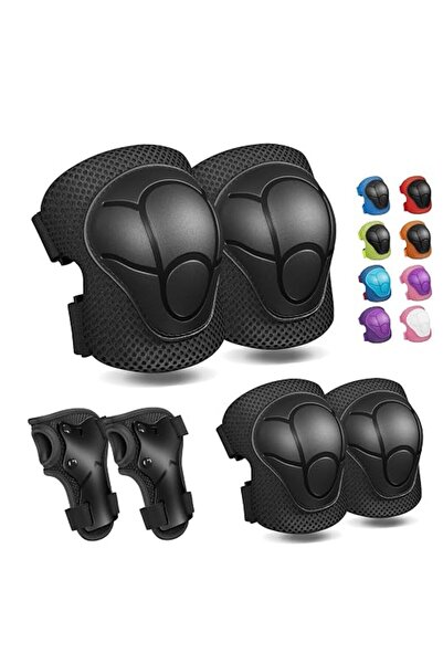 CKE Kids Protective Gear Set - Knee Pads, Elbow Pads & Wrist Guards 3 in 1 fo...