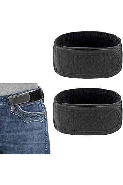 NovalLife 2 Pcs No Buckle Belt,Lazy Adjustable Belt,Adjustable Invisible Side...