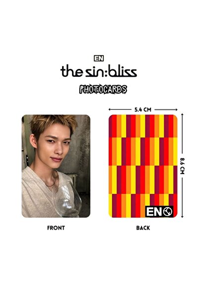 Kpop Dünyasi ENHYPEN '' The Sin : Bliss '' Photocards Set PC2