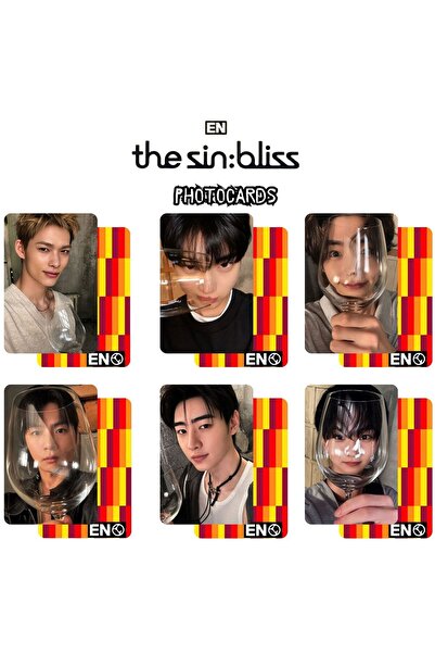 Kpop Dünyasi ENHYPEN '' The Sin : Bliss '' Photocards Set PC2