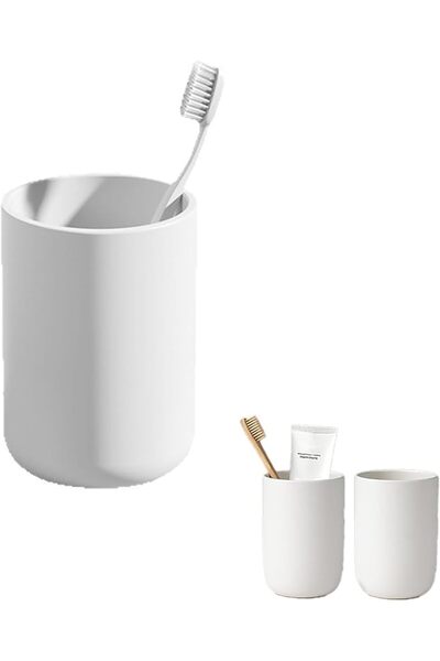 GoodTool Toothbrush Cup, Toothbrush Holders, bathroom cup, 350ml Plastic Mout...