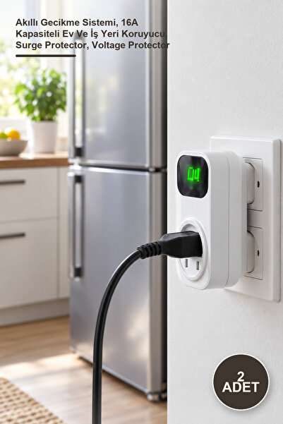 Yenilig 2 Voltage Protective Sockets – Smart Delay System, 16A Capacity Home ...