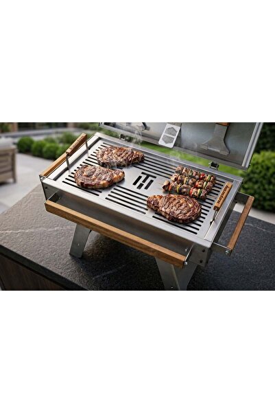 ChefBox Grill 80 - Paslanmaz Çelik Mangal Izgarası