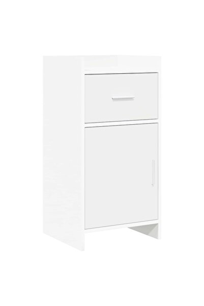 vidaxl Bufet Alb 40 x 36 x 80 cm Lemn prelucrat