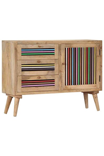 vidaxl Servantă, 100x30x75 cm, lemn masiv de mango