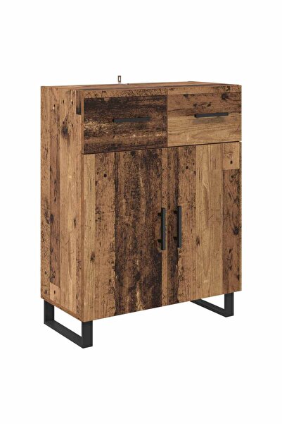 vidaxl Bufet Lemn Vechi 69,5 x 34 x 90 cm Lemn prelucrat