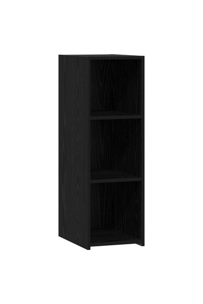 vidaxl Bufet Stejar Negru 30 x 41 x 93 cm Lemn prelucrat