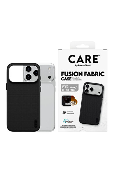 Panzer Glass حافظة PanzerGlass CARE Fusion Fabric مع MagSafe لهاتف iPhone 18 ...
