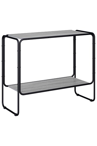 vidaxl Bufet Sonoma gri 93.5 x 38 x 75 cm Lemn prelucrat