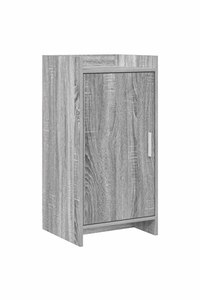 vidaxl Bufet Sonoma gri 40 x 36 x 80 cm Lemn prelucrat