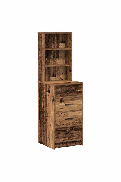 vidaxl Bufet Lemn vechi 40 x 41 x 135 cm Lemn prelucrat