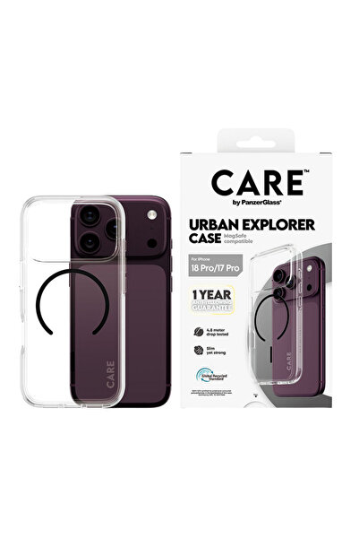 Panzer Glass PanzerGlass CARE Urban Explorer Case with Black MagSafe iPhone 1...