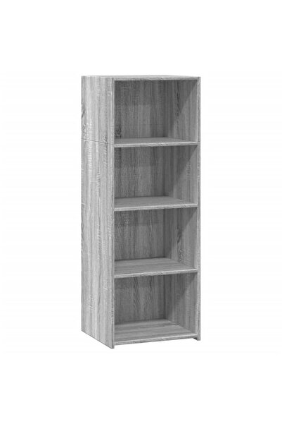 vidaxl Dulap înalt, gri sonoma, 45x41x124 cm, lemn prelucrat