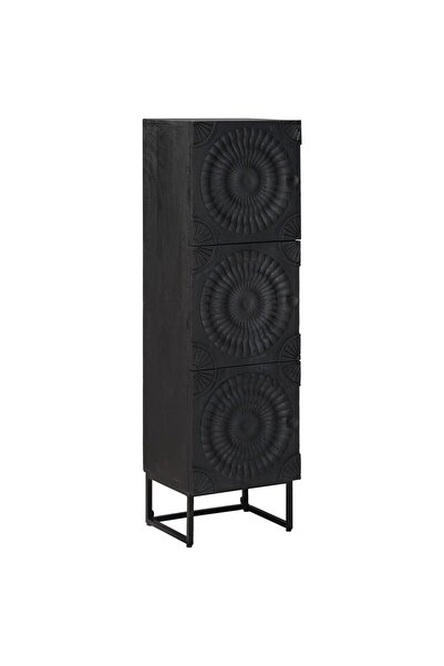 vidaxl Bufet Negru 35 x 30 x 120 cm