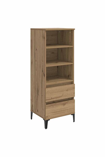 vidaxl Bufet Stejar Artizanal 40 x 36 x 110 cm Lemn prelucrat