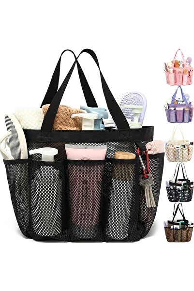 TERRIFI Mesh Shower Caddy Portable for College Dorm Room Essentials, Odorless...