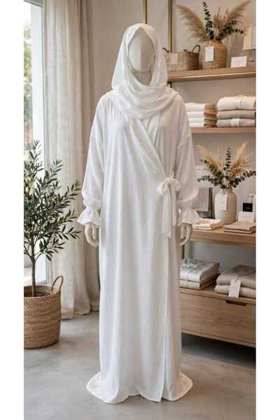 MAYAR Egyptian Cotton White Prayer Mat